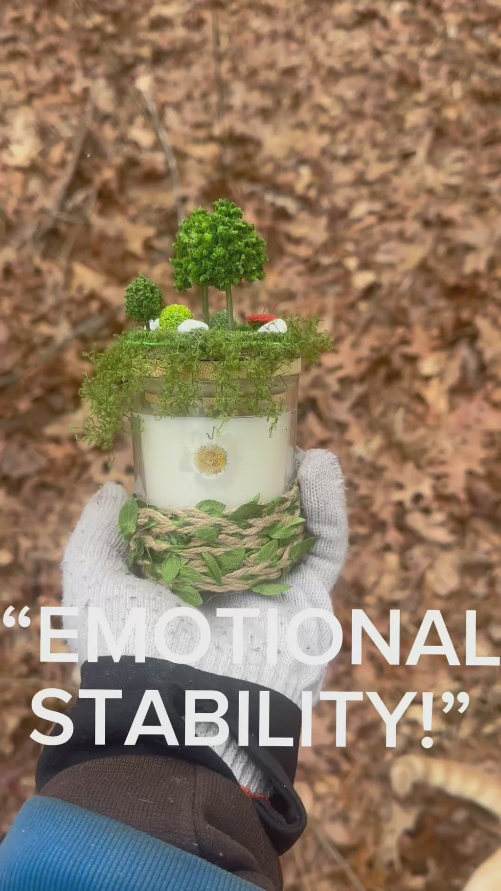 “EMOTIONAL STABILITY!” 8oz Candle