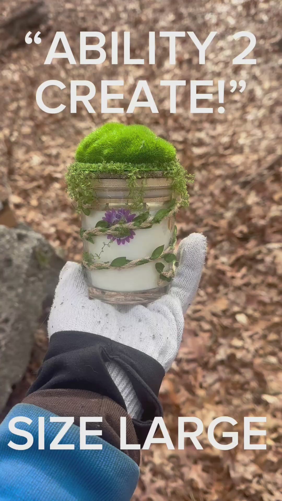“Ability 2 CREATE!” 10oz Candle